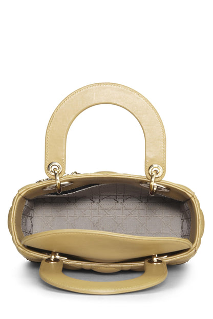 Dior, Green Cannage Lambskin My ABCDior Lady Dior Small, Green