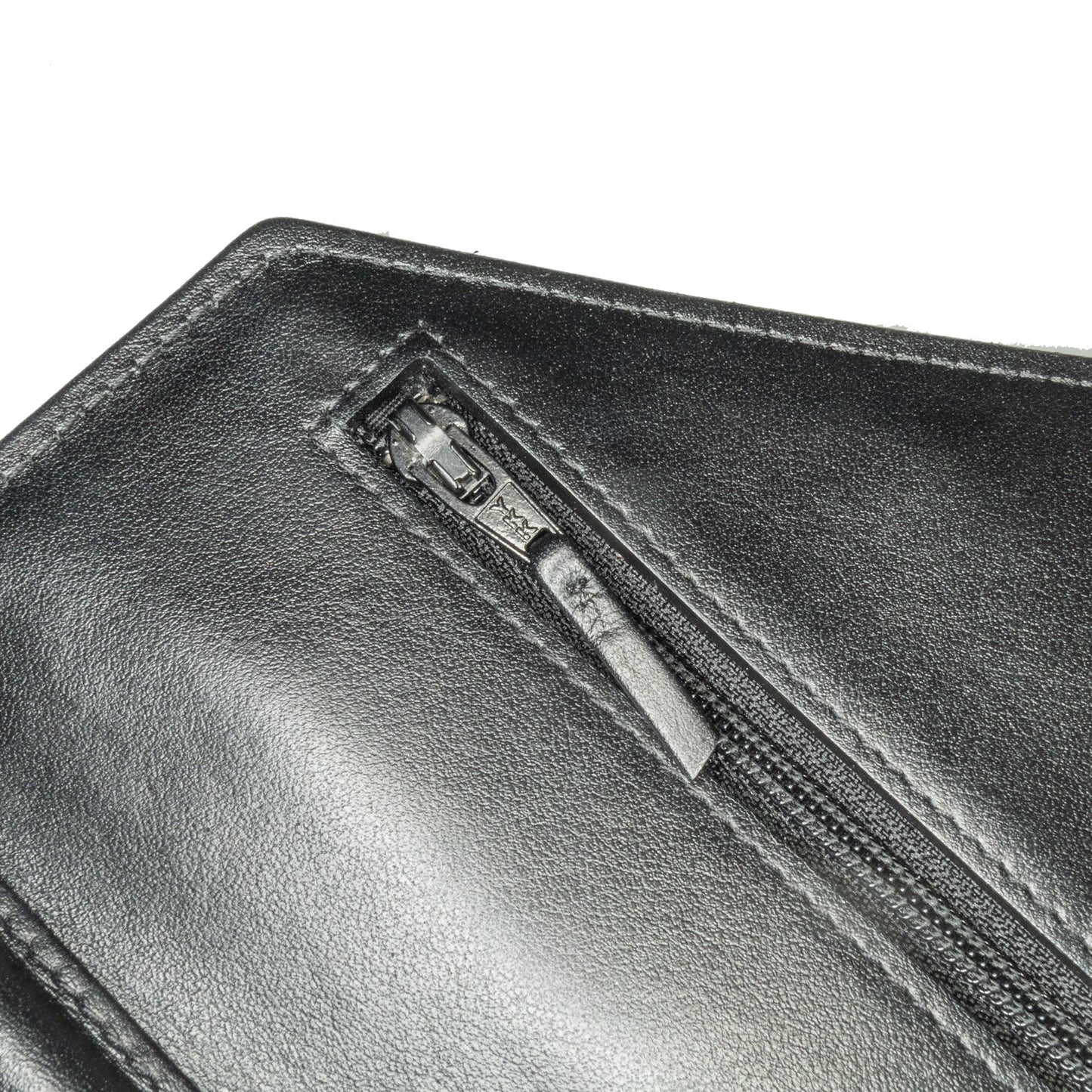 Black Chanel Chevron Lambskin Button Wallet On Chain Crossbody Bag
