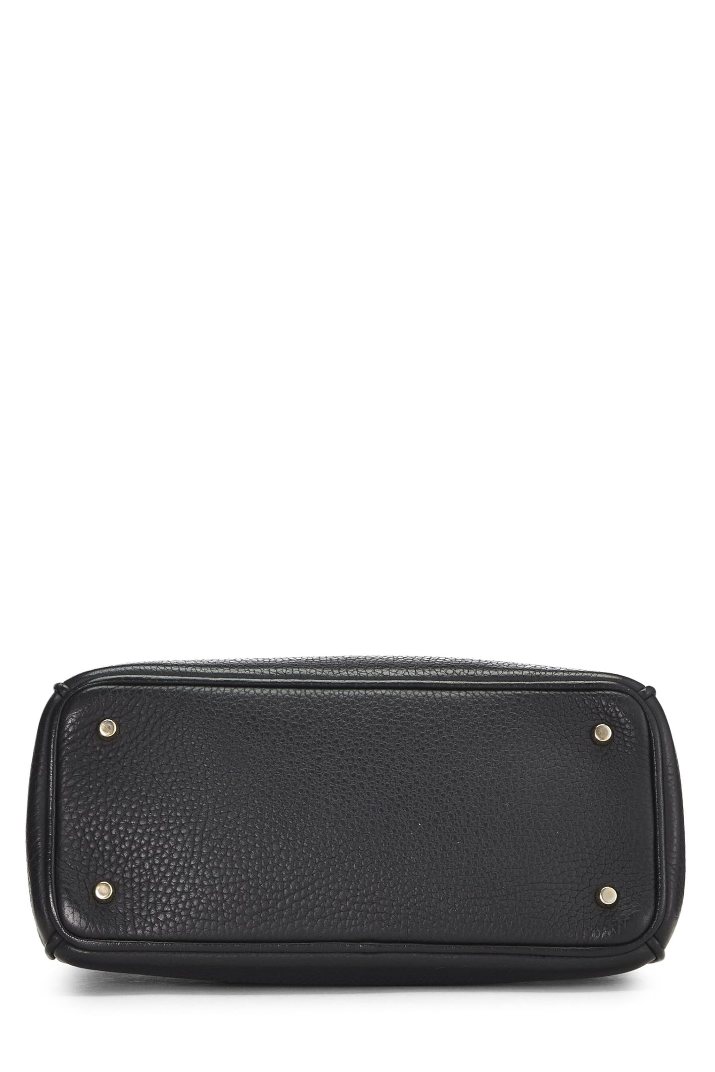 Dior, Black Calfskin Diorissimo Handbag Mini, Black