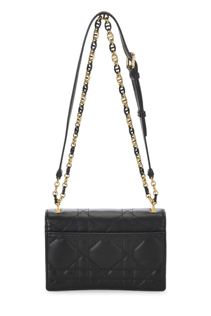 Dior, Black Cannage Lambskin Miss Caro Bag Mini, Black