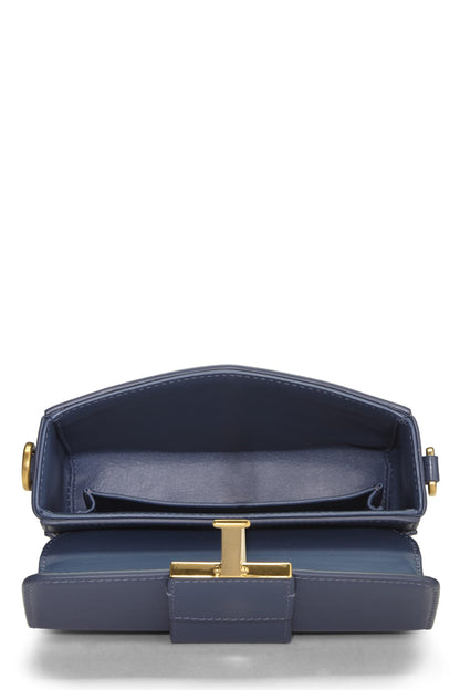 Dior, Navy Calfskin 30 Montaigne Box, Navy