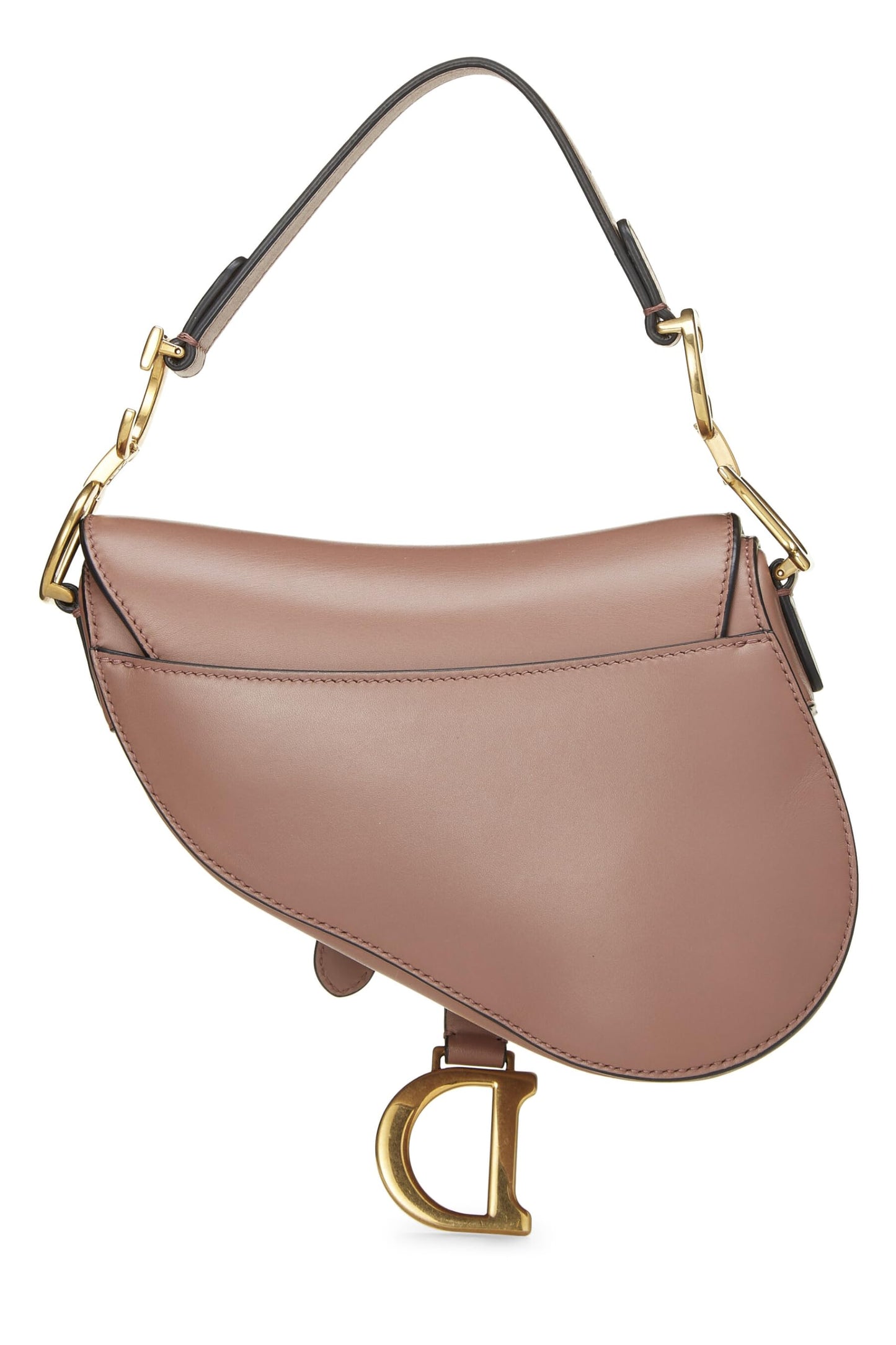 Dior, Pink Calfskin Saddle Bag Mini, Pink