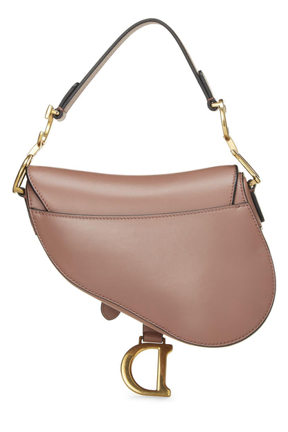 Dior, Pink Calfskin Saddle Bag Mini, Pink