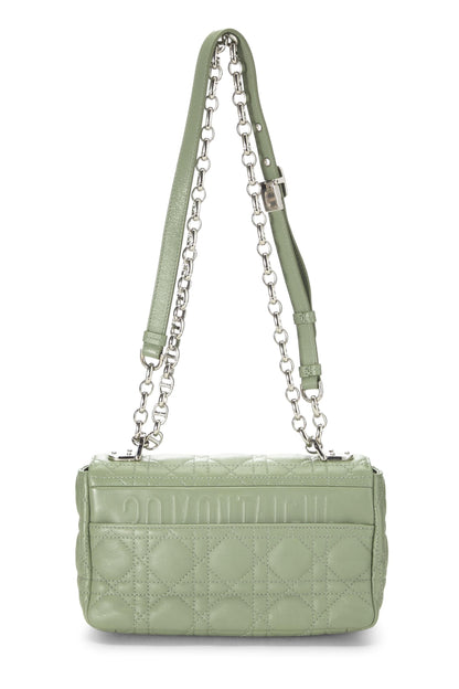 Dior, Green Cannage Calfskin Caro Bag Small, Green