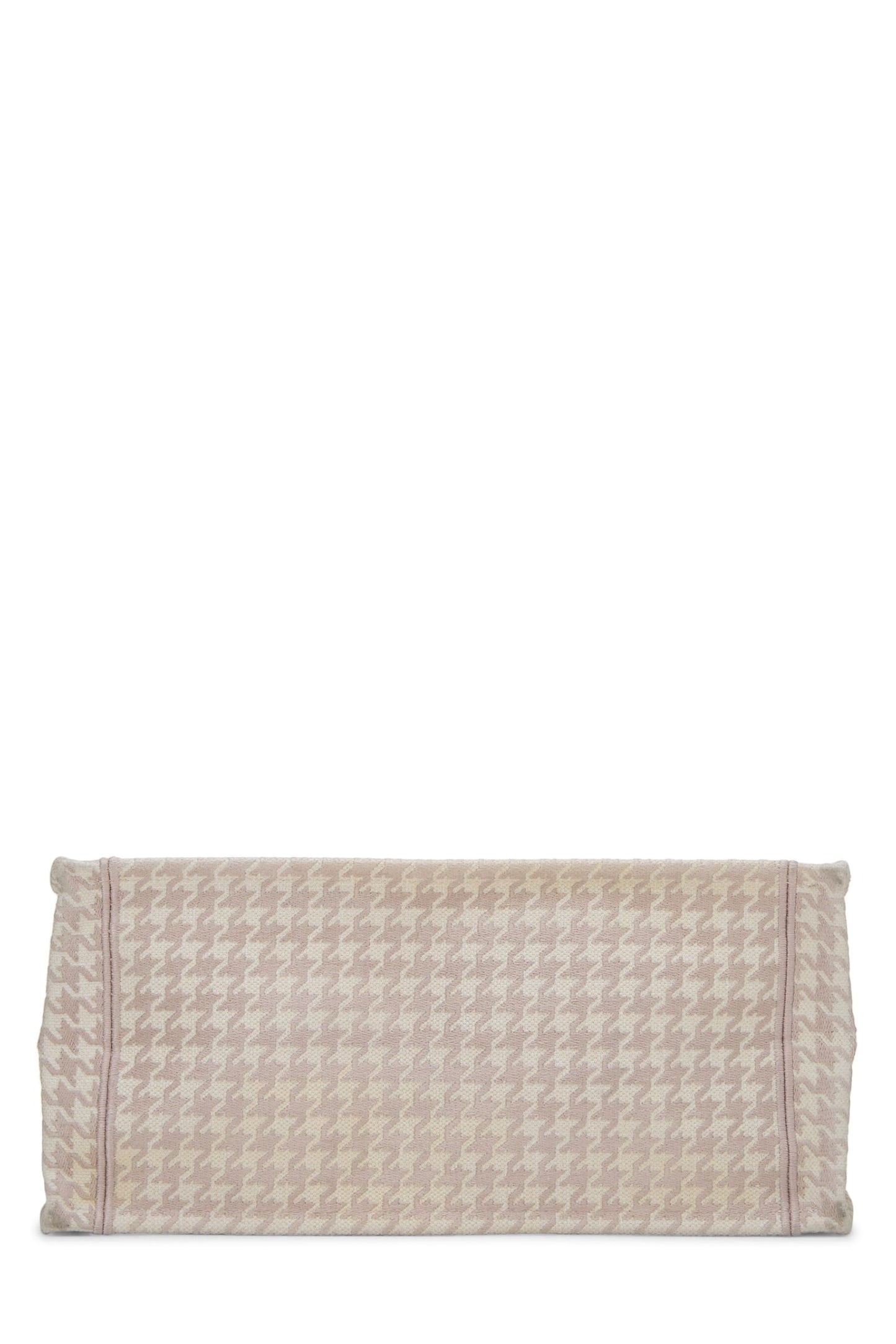 Dior, Pink Canvas Houndstooth Book Tote Medium, Pink