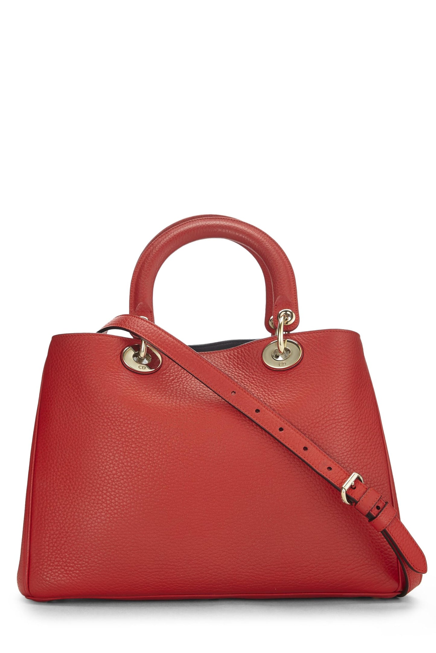 Dior, Red Leather Diorissimo Medium, Red