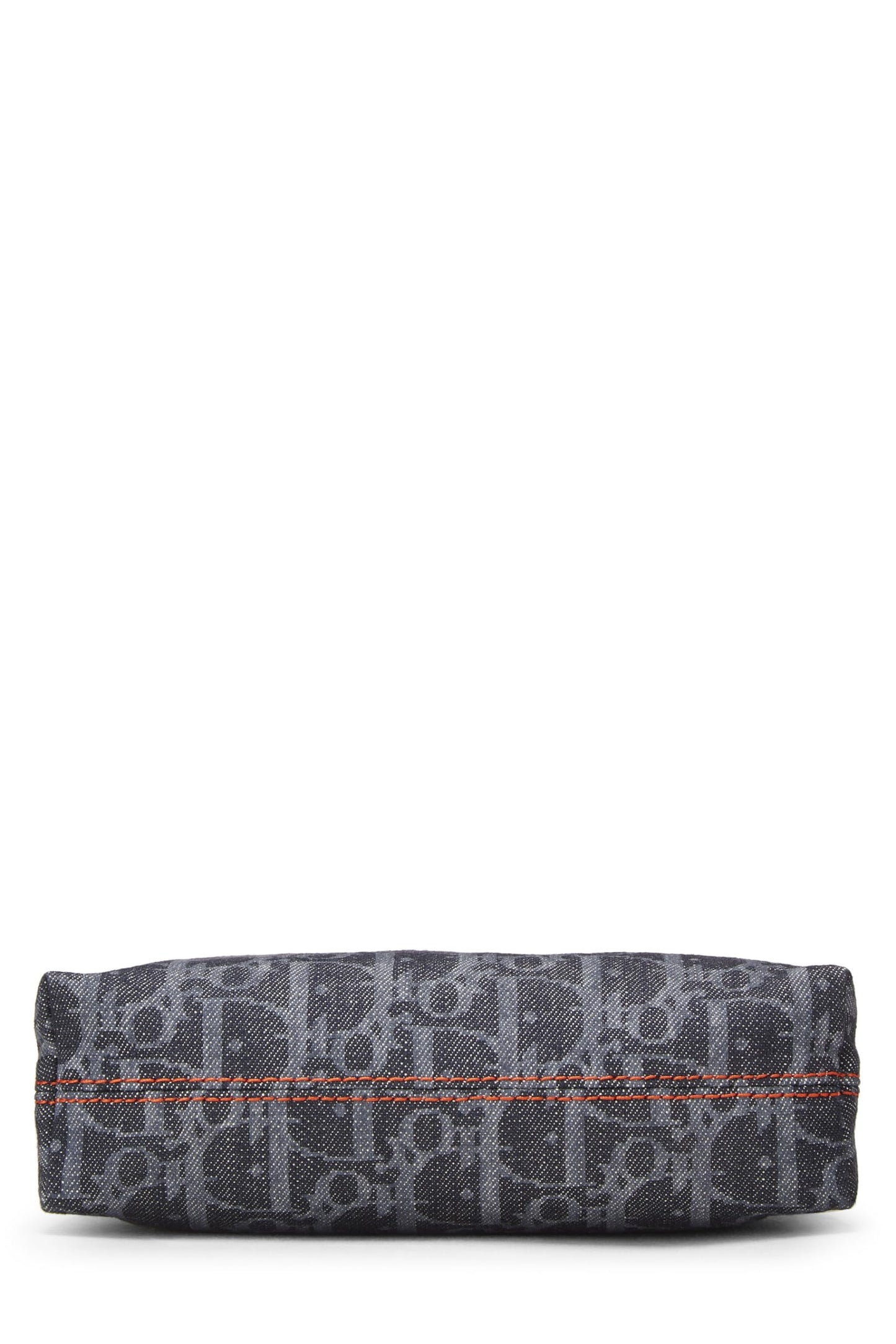 Dior, Navy Denim Trotter Flight Pouch, Navy