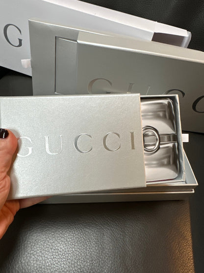 Gucci Card Case with Horsebit in Limited Edition Gift Box with Oversized Playing Cards