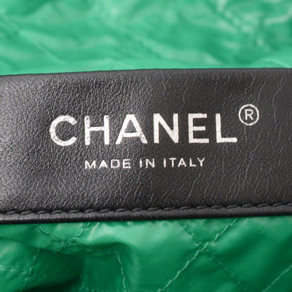 Chanel Tweed Robot Design Tote Bag Black