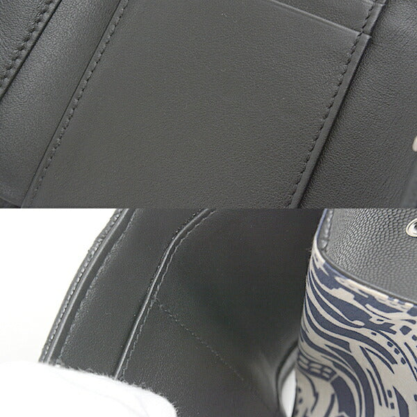 Chanel Caviar Skin Trifold Wallet Black