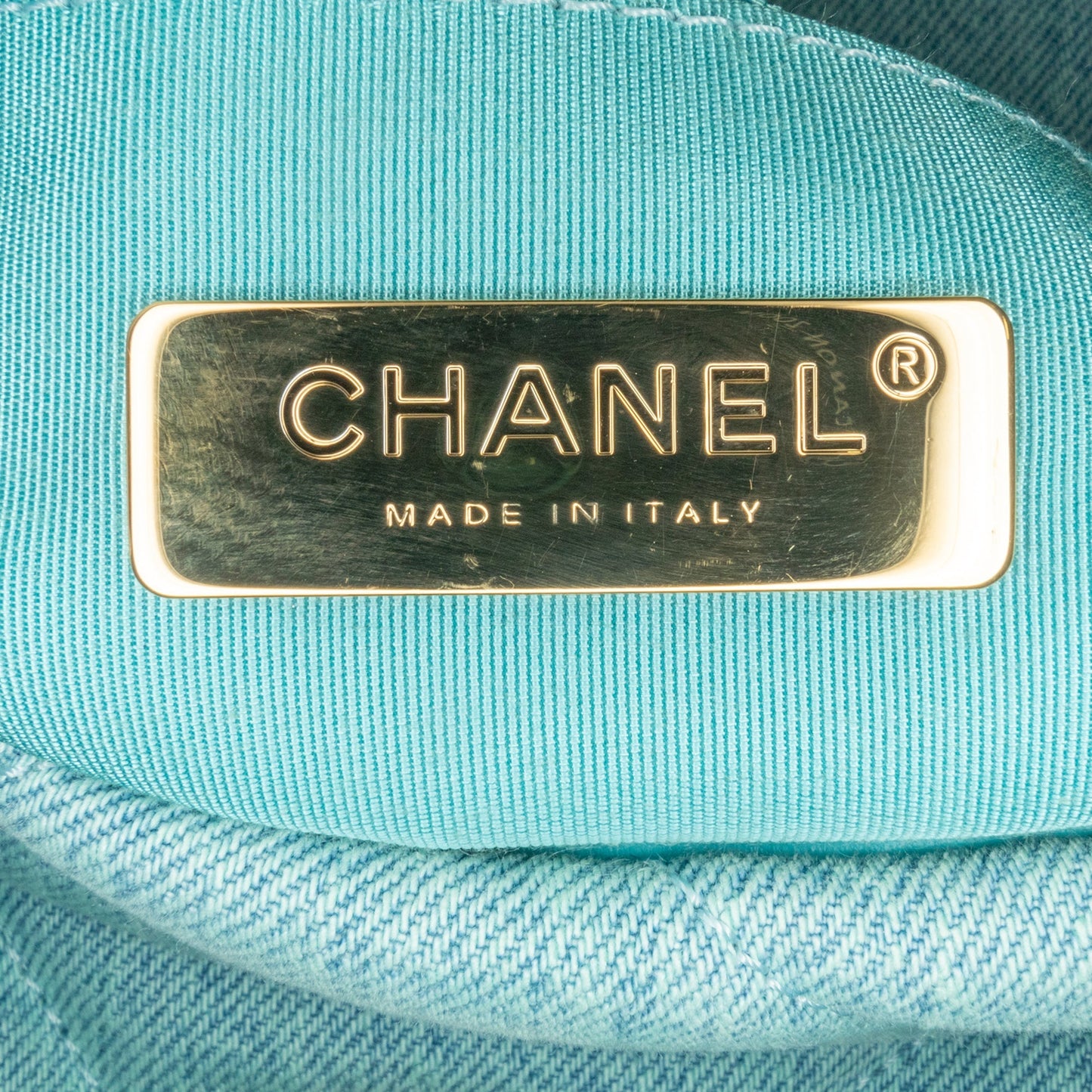 Blue Chanel Medium Denim 19 Flap Satchel