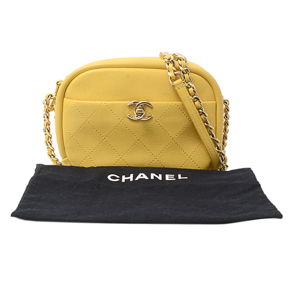 Chanel Matelasse Camera Bag Chain Shoulder Bag