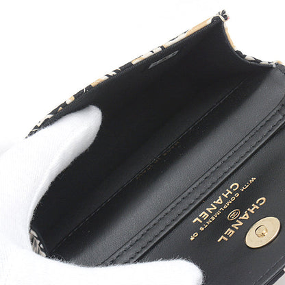 Chanel Mini Matelasse Chain Shoulder Bag Beige