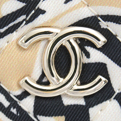 Chanel Mini Matelasse Chain Shoulder Bag Beige