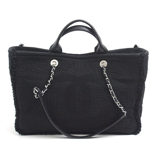Chanel Canvas Deauville 2WAY Tote Bag
