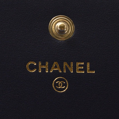 Chanel Nylon Canvas Calfskin Doville Flap Wallet