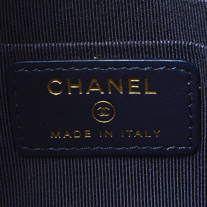 Chanel Pouch for Women and Men, Navy, New