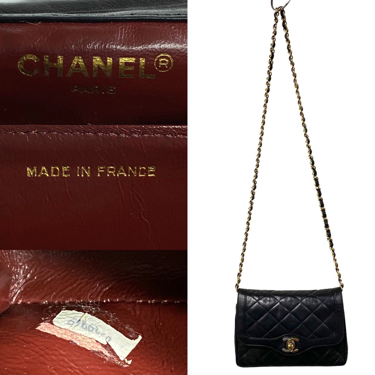 Chanel Paris Single Flap Bag Leather Crossbody Bag in New Condition