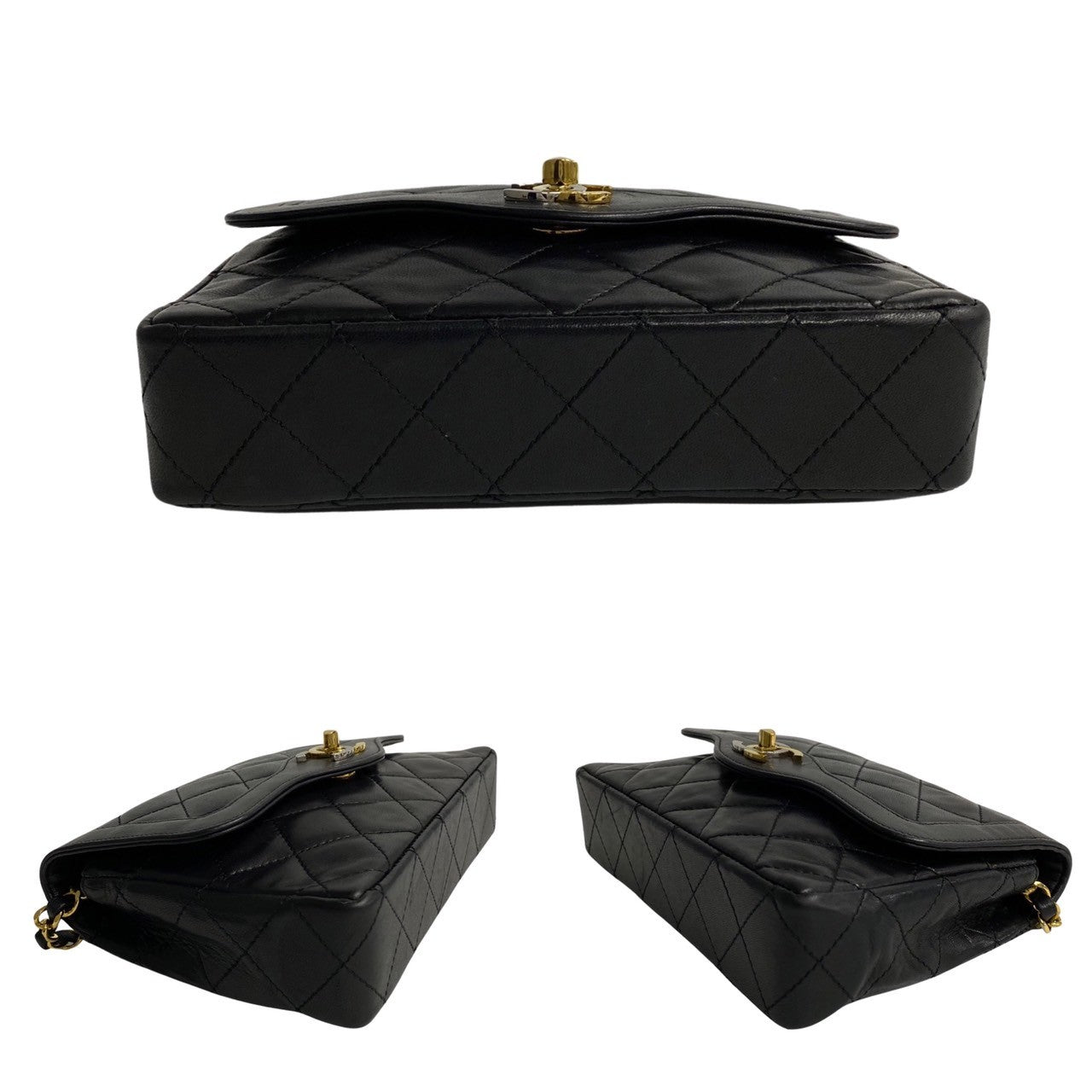 Chanel Paris Single Flap Bag Leather Crossbody Bag in New Condition