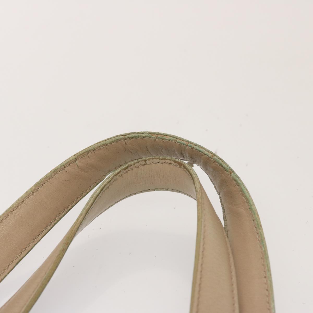 CHANEL New Travel Line Tote Bag Nylon Beige CC 76174
