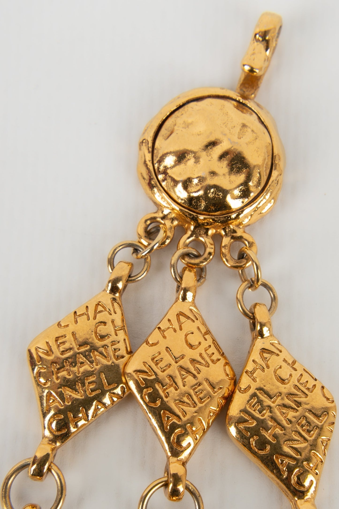 Collier dor Chanel 1990s