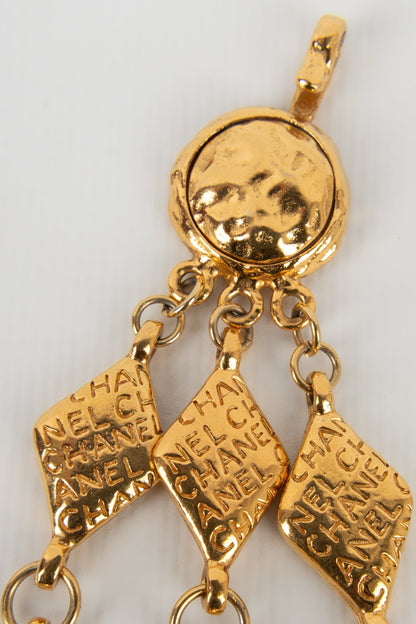 Collier dor Chanel 1990s