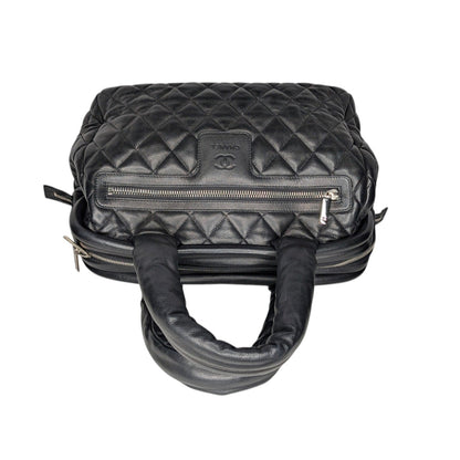Chanel Vintage Caviar Leather Coco Cocoon Bowler Bag