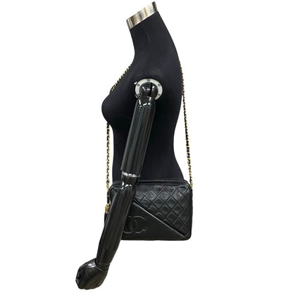 Chanel CC Matelasse Camera Bag  Leather Crossbody Bag