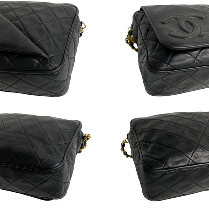 Chanel CC Matelasse Camera Bag  Leather Crossbody Bag