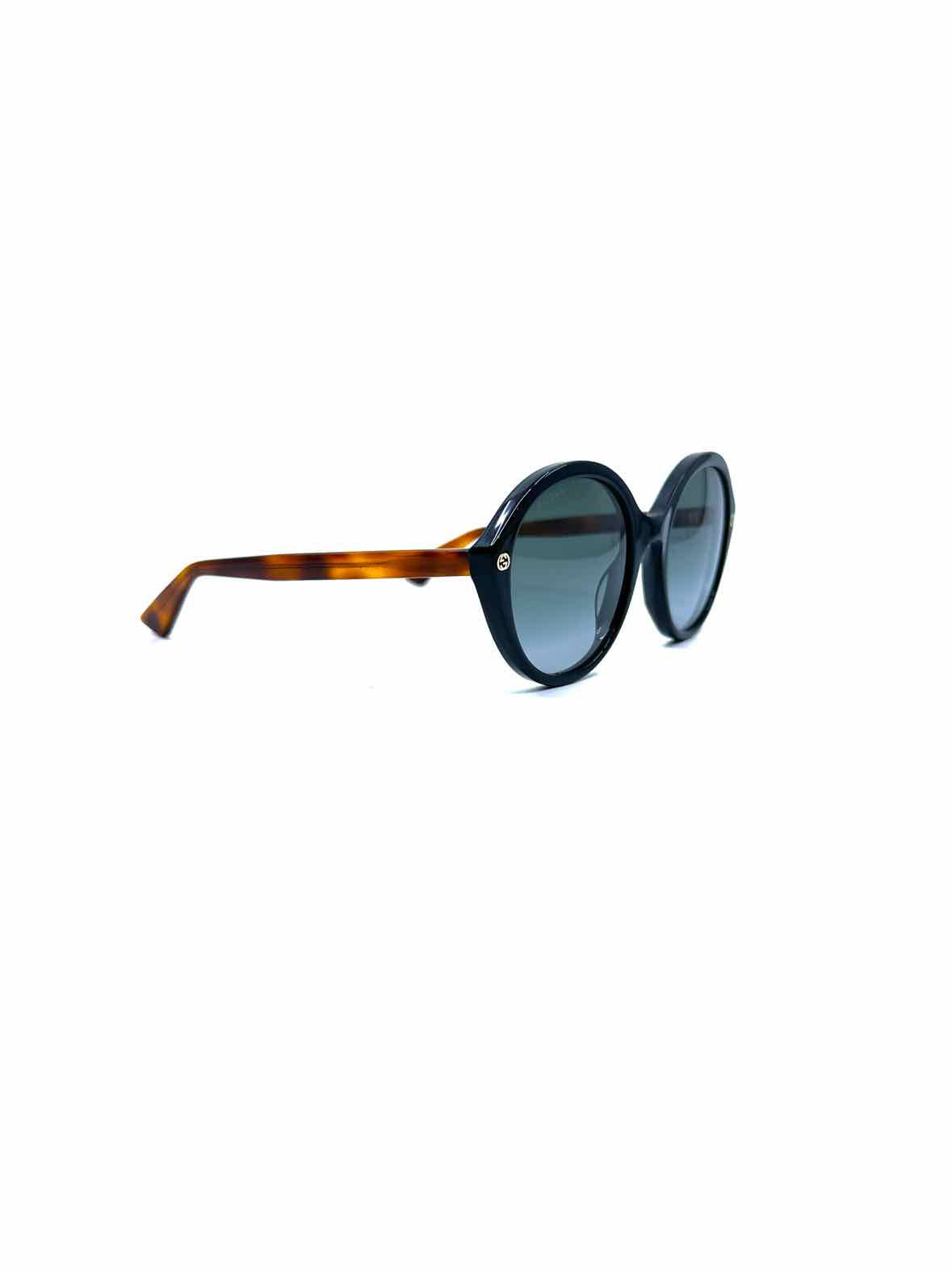 GUCCI Brown, Black Circle Solid Sunglasses