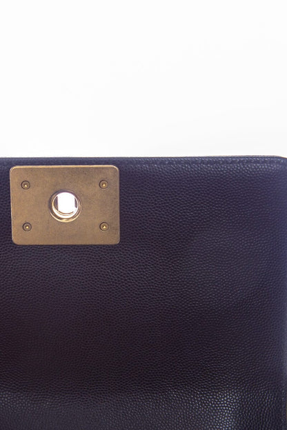 Chanel Black Small Boy Bag GHW Handbag