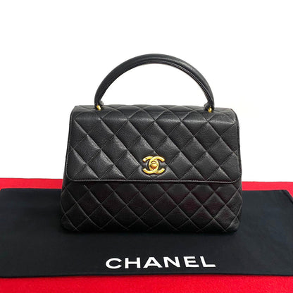 Chanel Matelasse Handbag Leather Handbag A12397