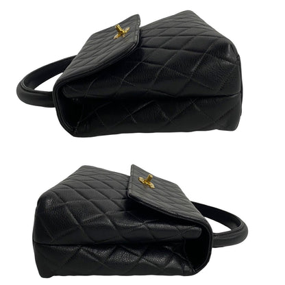 Chanel Matelasse Handbag Leather Handbag A12397