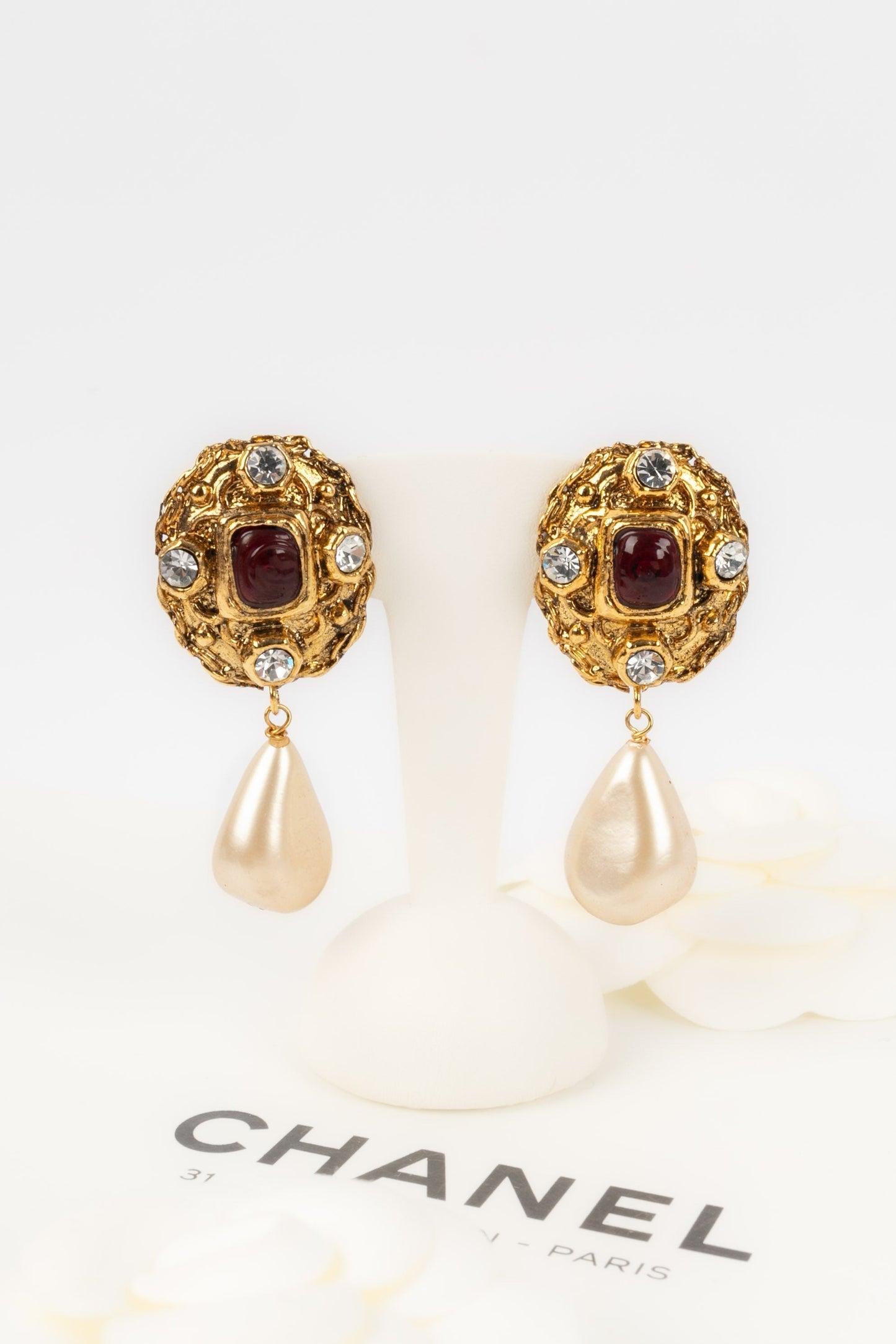 Boucles d'oreilles Chanel 1980s
