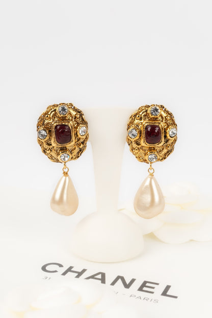 Boucles d'oreilles Chanel 1980s