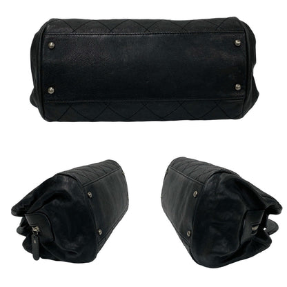 Chanel CC Caviar Outdoor Ligne Doctor Bag  Leather Handbag