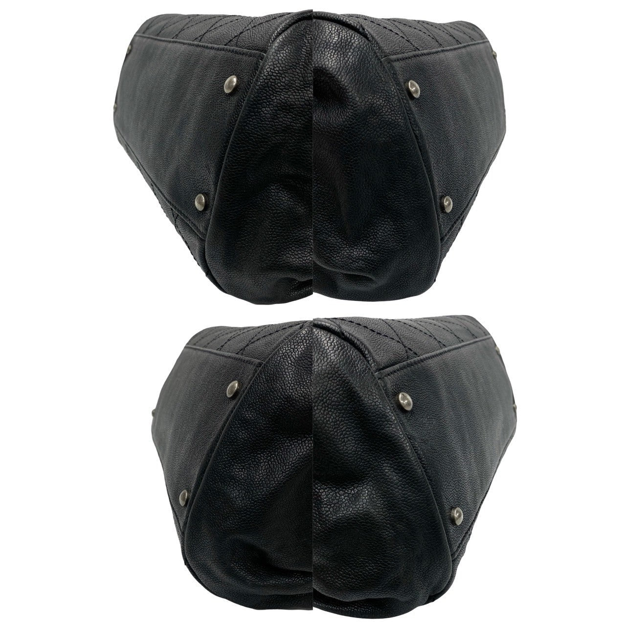 Chanel CC Caviar Outdoor Ligne Doctor Bag  Leather Handbag