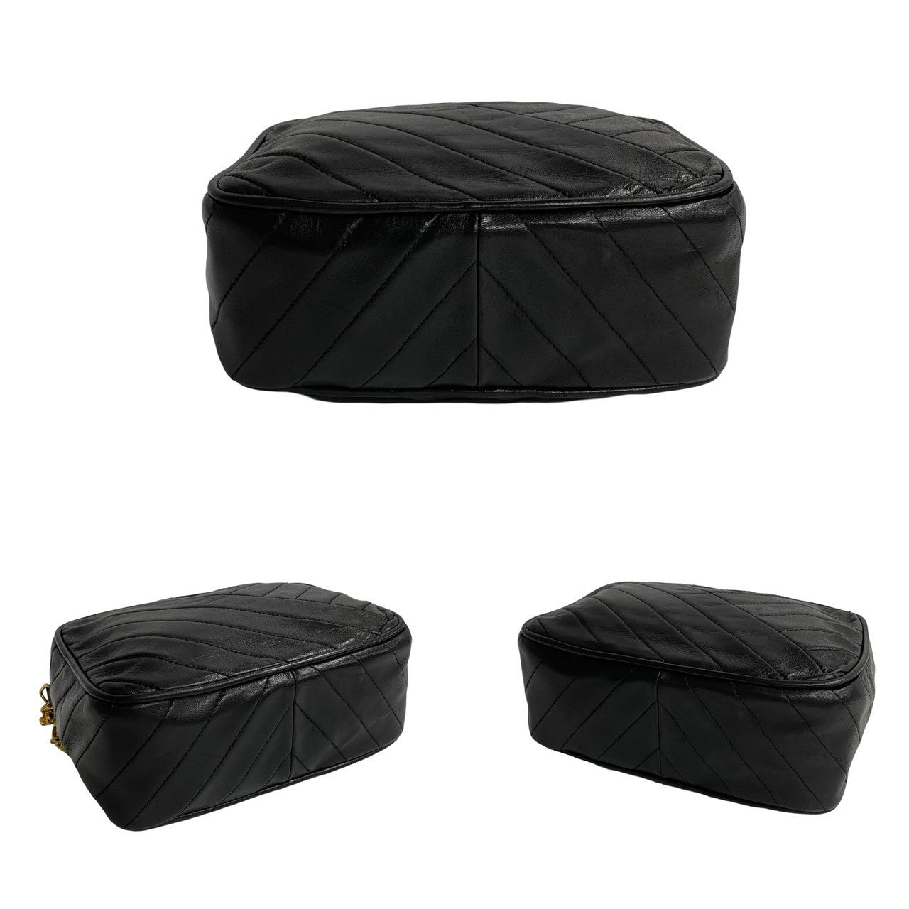 Chanel CC Tassel Camera Bag  Leather Crossbody Bag