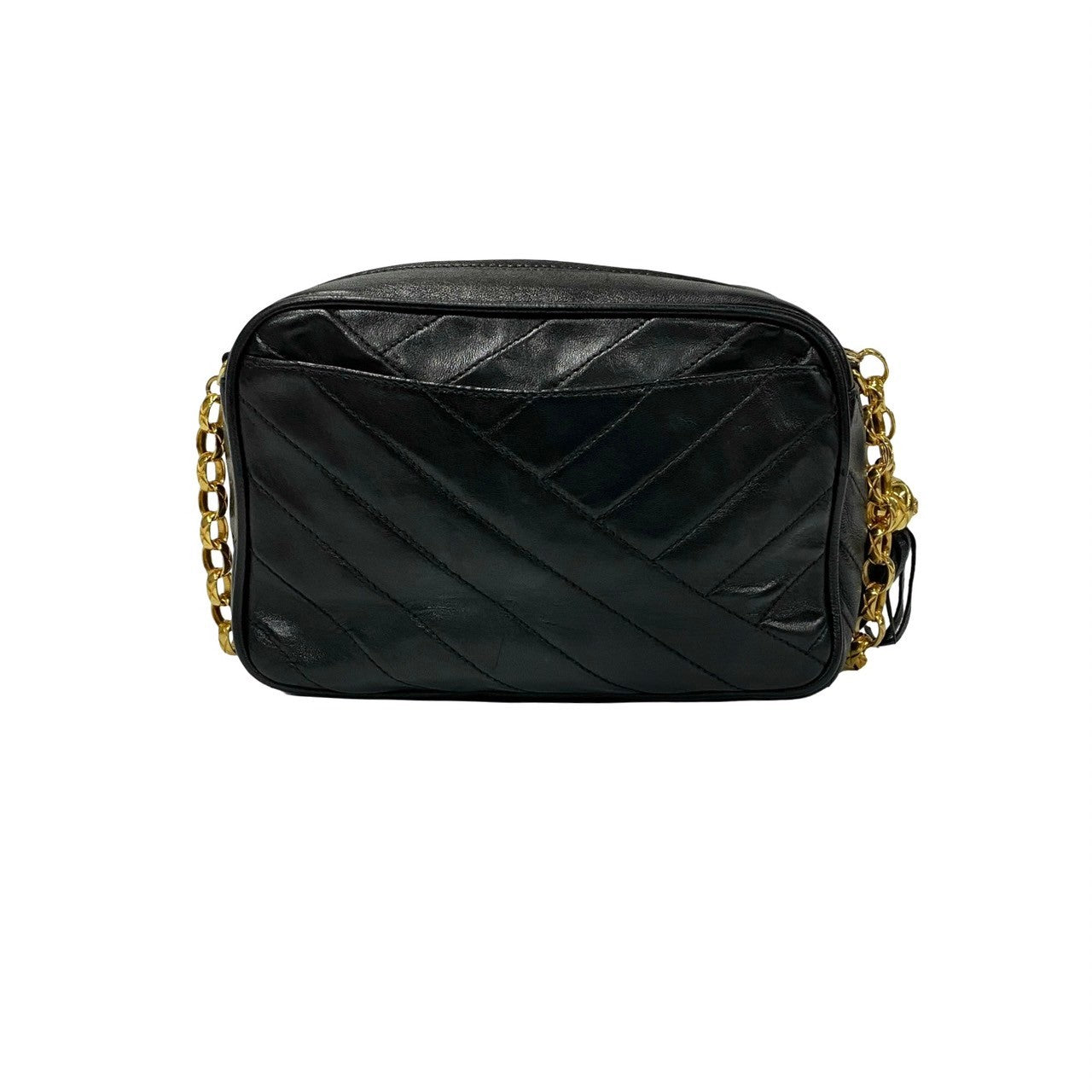 Chanel CC Tassel Camera Bag  Leather Crossbody Bag