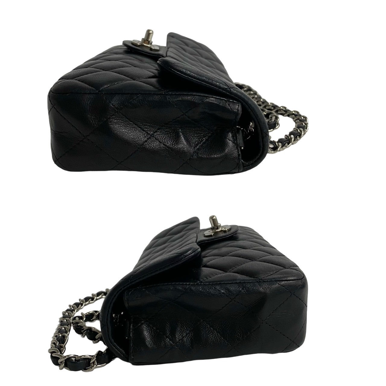 Chanel CC Matelasse Flap Shoulder Bag Leather Crossbody Bag