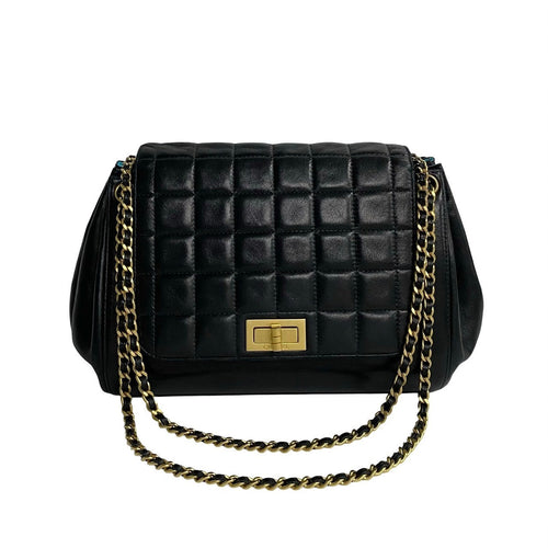 Chanel Reissue Choco Bar Chain Shoulder Bag Leather Shoulder Bag in New Condition