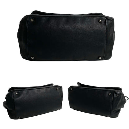 Chanel CC Quilted Leather Shoulder Bag Leather Crossbody Bag