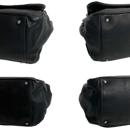 Chanel CC Quilted Leather Shoulder Bag Leather Crossbody Bag