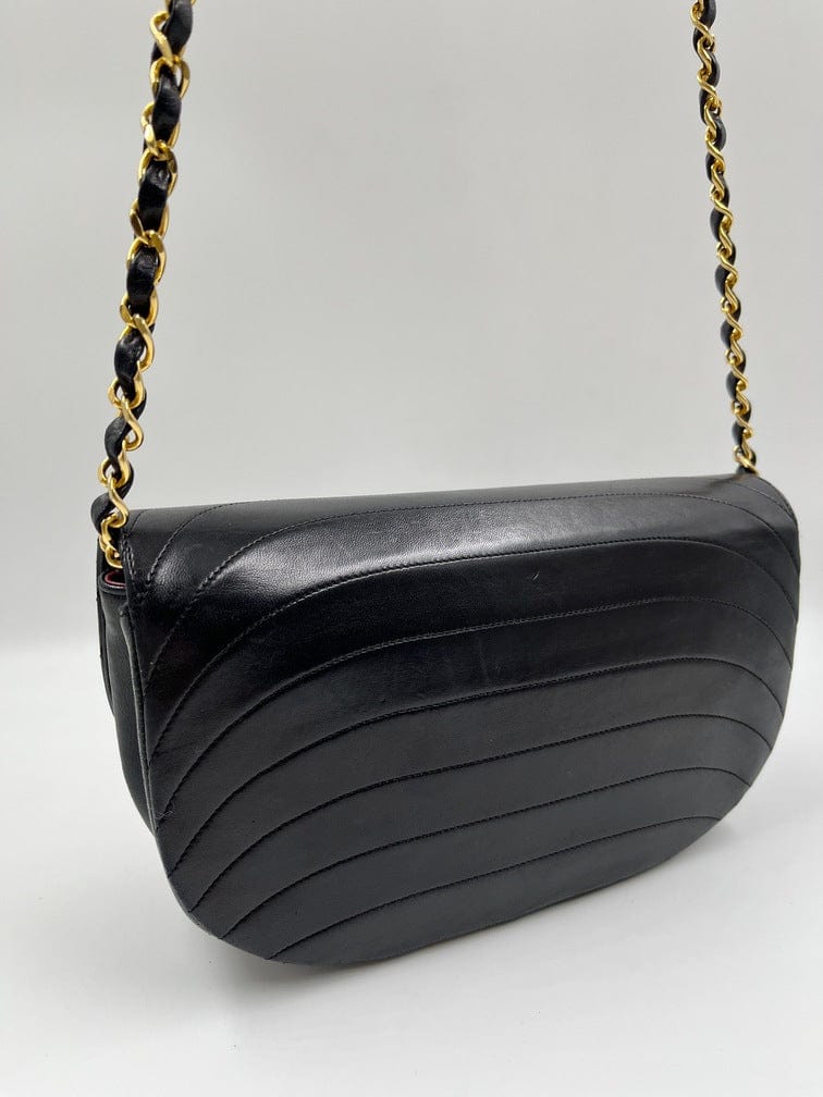 Chanel Vintage Half Moon Flap bag