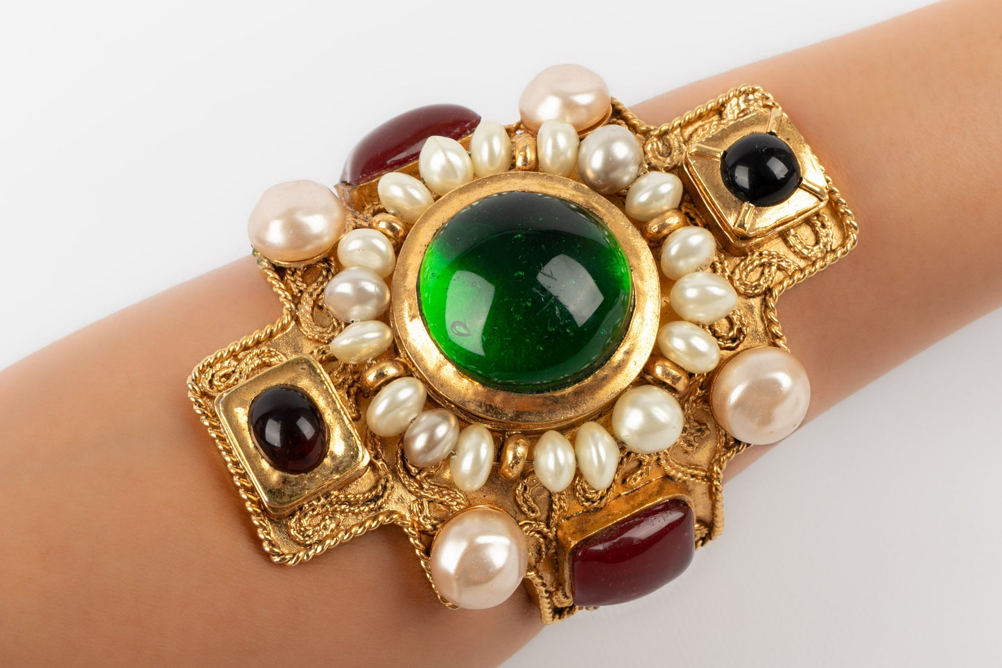Bracelet de bras Chanel 1990/1991