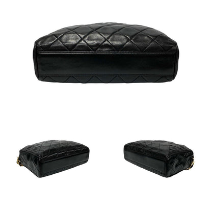 Chanel Quilted Leather Tassel Camera Bag Leather Crossbody Bag