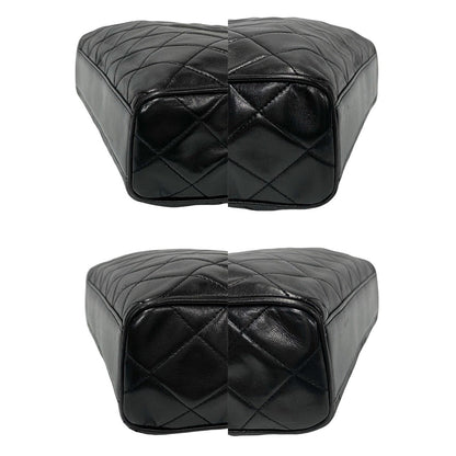 Chanel Quilted Leather Tassel Camera Bag Leather Crossbody Bag