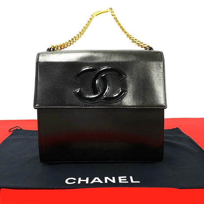 Chanel CC Chain Flap Handbag Leather Handbag