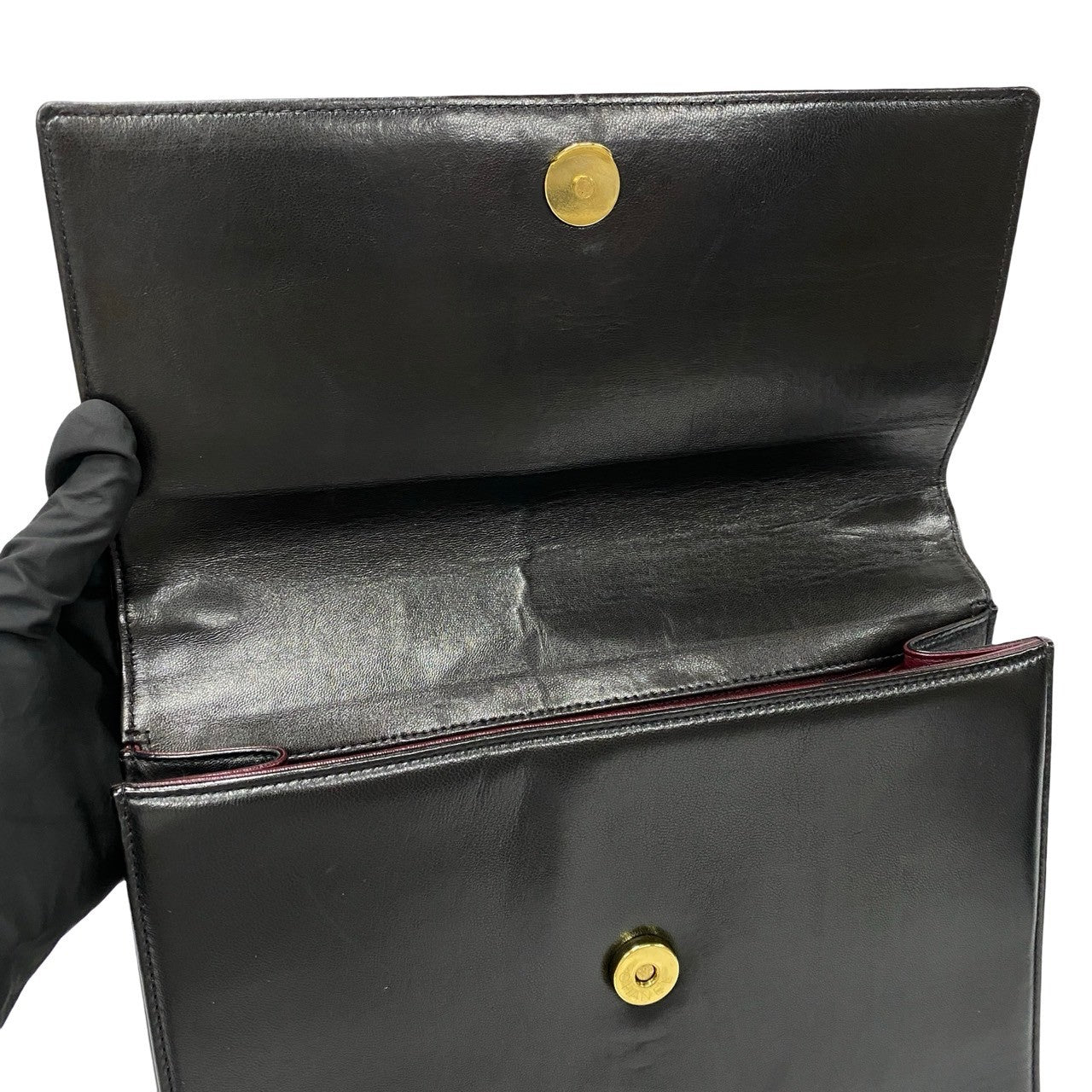 Chanel CC Chain Flap Handbag Leather Handbag