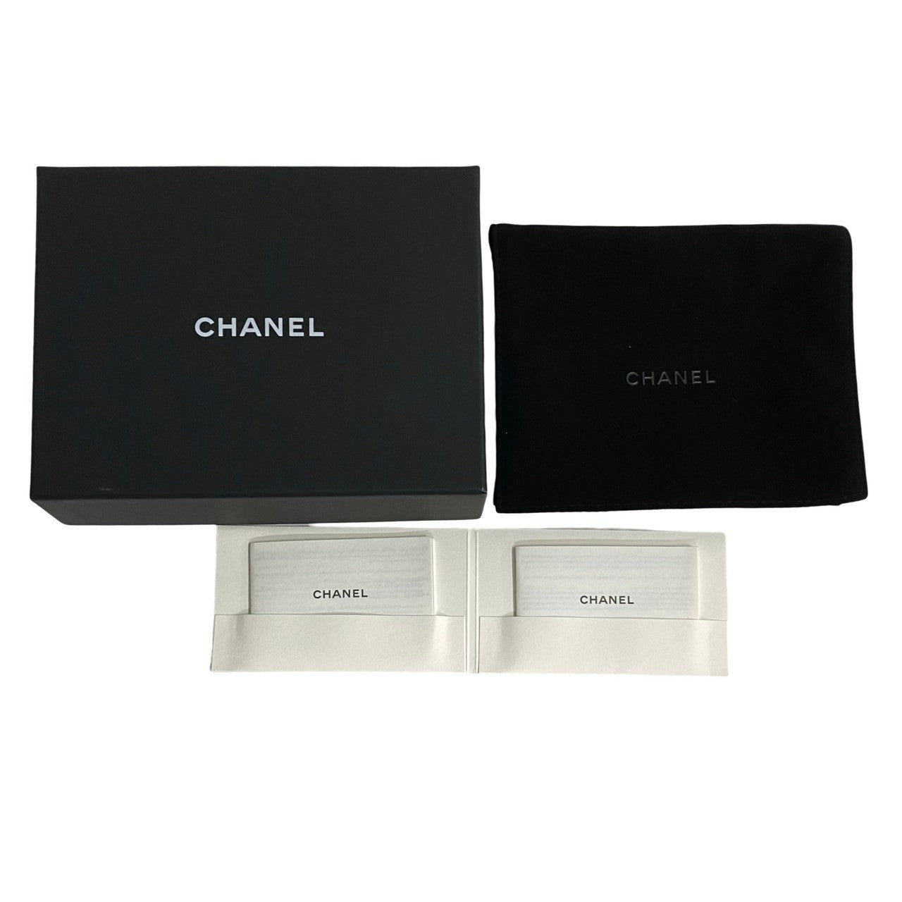 Chanel Caviar Skin Tri-Fold Mini Wallet Pink